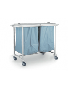 Carro de transporte de roupa suja Duplo